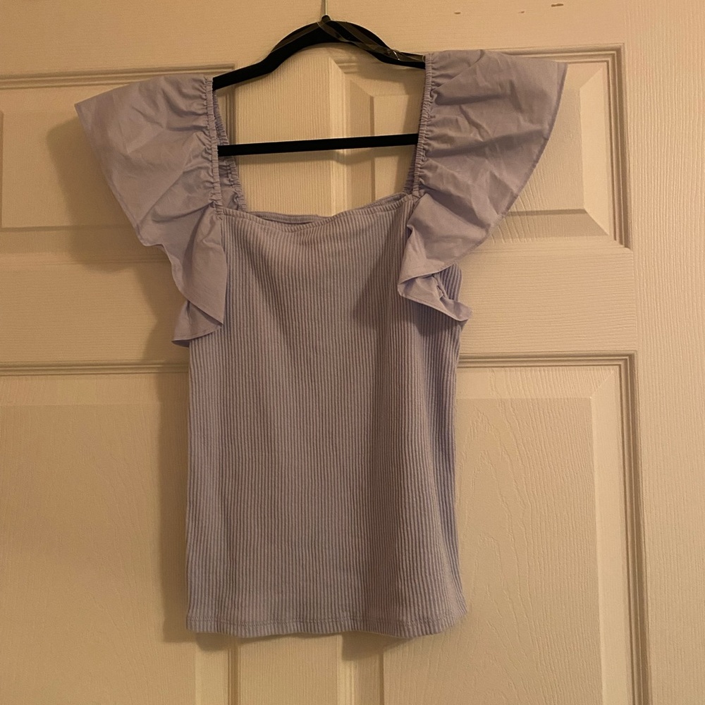 A New Day Ruffle Top - Picture 2 of 2